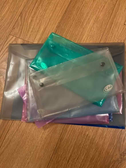 Photo of free Plastic popper wallets (Thrapston) #1