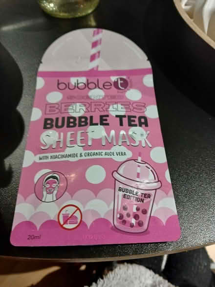 Photo of free Bubble tea sheet mask (E3) #1