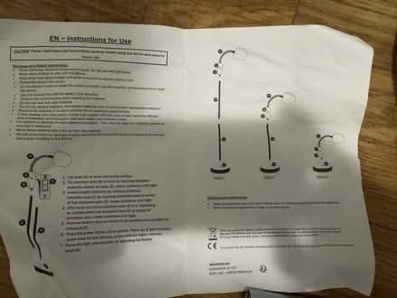 Photo of free Floor lamp cordless (BR1) #3