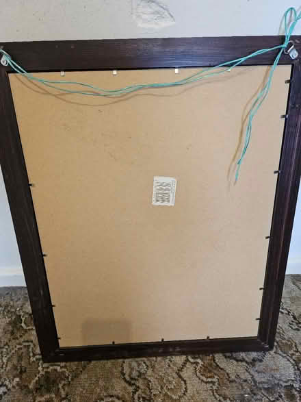 Photo of free Mahogany Framed Mirror (Northfield B31) #2