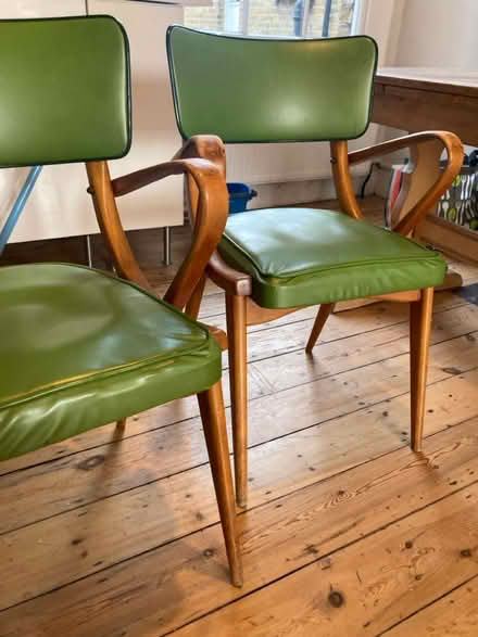Photo of free Vintage kitchen chairs x2 (Seven sisters near overground) #1