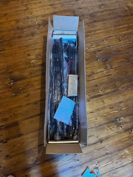 Photo of free King Size Bed Frame Black (SE23) #4