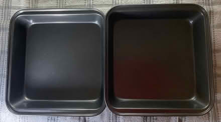 Photo of free 2 Black Cake Tins (Southfields SW19) #1