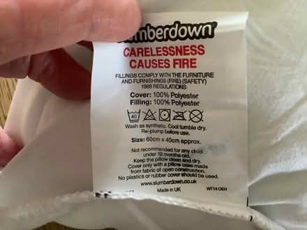 Photo of free Child’s pillow (Thorney Leys OX28) #2