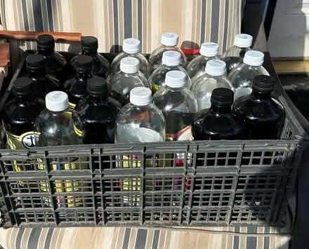 Photo of free Crate of Large Glass Bottles (Park View - Colombia Heights) #1