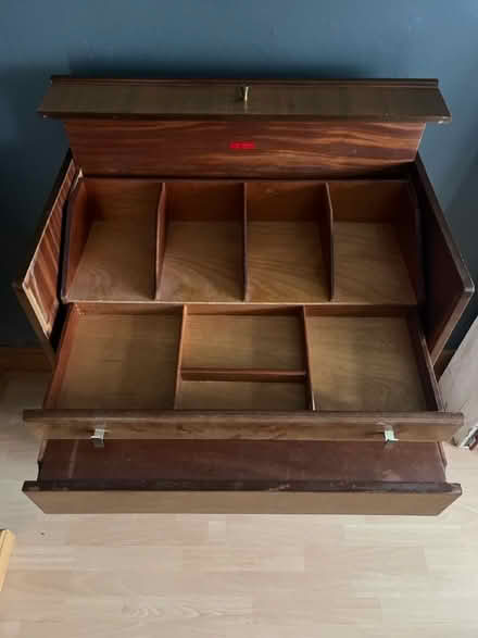 Photo of free Mid century? wooden bureau desk (Millhouses, S7) #3