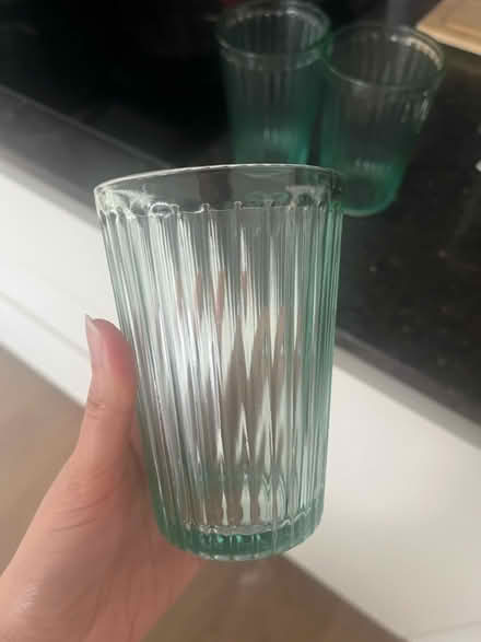 Photo of free 8 ikea green glasses (Elephant & Castle SE17) #2