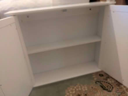 Photo of free White mirrored bathroom cabinet (Malvern Wells WR14) #2