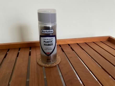 Photo of free Spray can of grey Plastic Primer (Chalk Farm NW1) #1