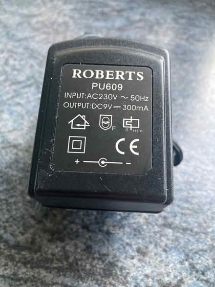 Photo of free Mains adapter for Roberts radio (Dean Row SK9) #1