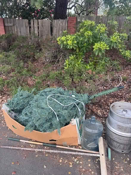 Photo of free Curb Alert 7’ pre-lit XMas Tree (Oakland) #1