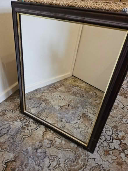 Photo of free Mahogany Framed Mirror (Northfield B31) #1