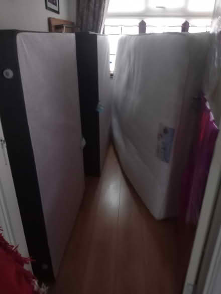 Photo of free Double bed base and mattress (Celbridge) #1