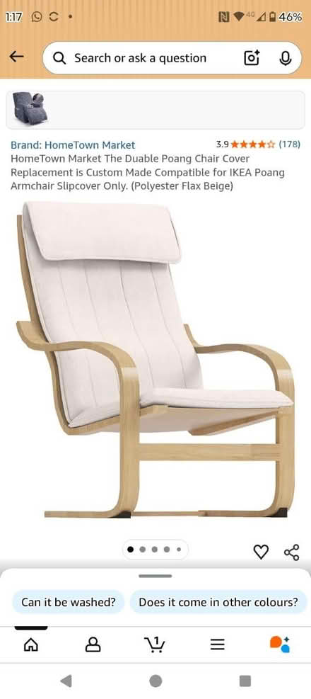 Photo of free IKEA Poang chair (Eastbourne) #1