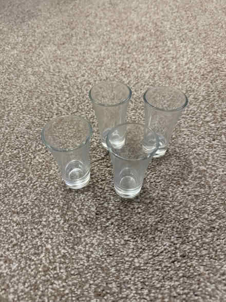 Photo of free Four shot glasses (Hitchin) #1