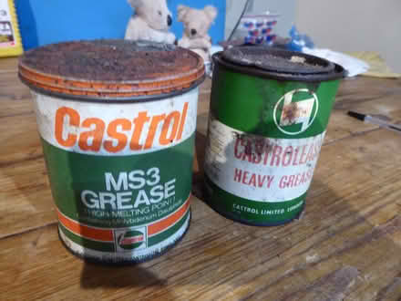 Photo of free 2 part tins Castrol Grease (Whydown TN39) #1