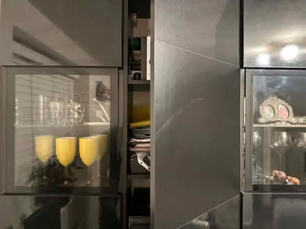 Photo of free 3x black wall units (Theale RG7) #1