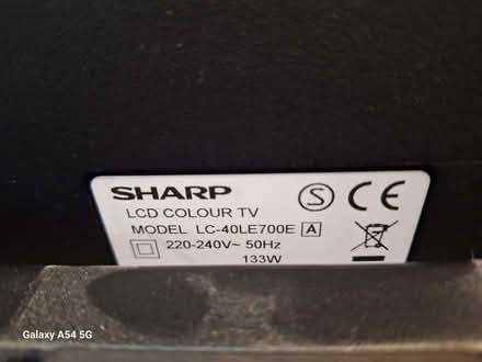 Photo of free 40" Sharp FS TV (Hyde GL6) #3