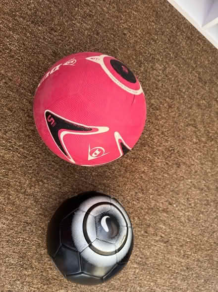 Photo of free Dunlop pink netball & Nike football (Hemel Hempstead HP2) #2