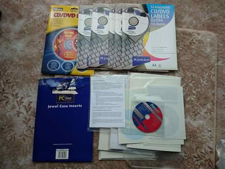 Photo of free CD and Jewel Case Labels. (Olton B92) #1