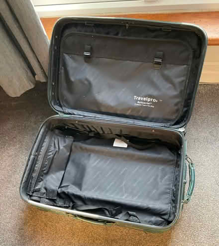 Photo of free Green suitcase (Oxton CH43) #3