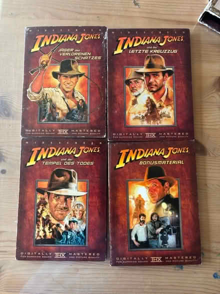 Photo of free Indiana Jones box set (Chessington KT9) #3