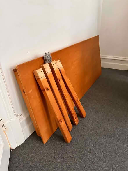 Photo of free A long and sturdy handmade table. (Bloomsbury WC1B) #2