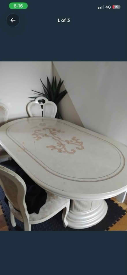 Photo of free Italian Dining table and chairs (Se38pe) #2
