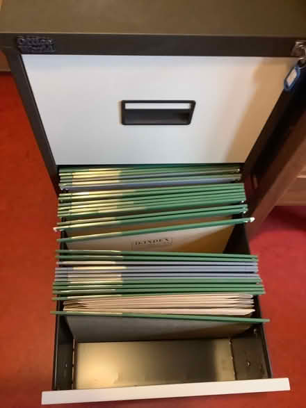 Photo of free 2 Drawer metal filing cabinet (East Law DH8) #4