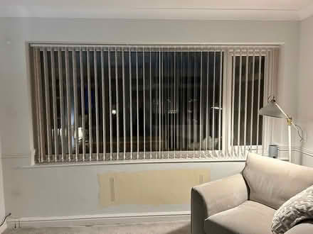 Photo of free Vertical Blinds, 284cm x 128cm (Whitwick, Coalville LE67 5BR) #2