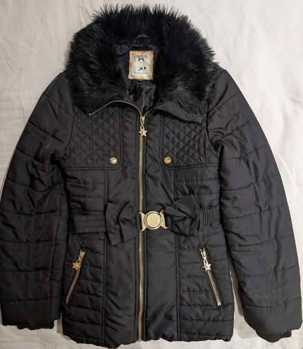 Photo of free Girls Black Winter Coat Age 11-12 (Raynes Park SW20) #1