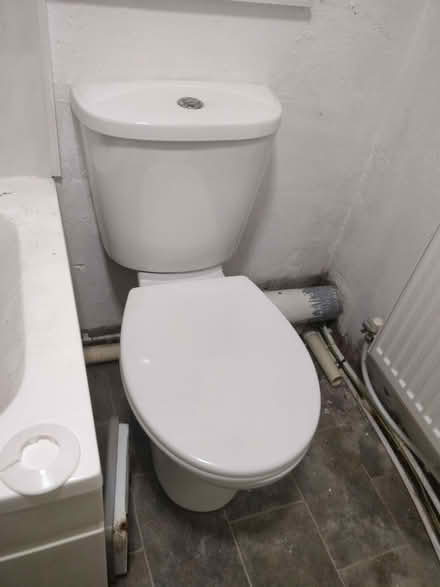 Photo of free Toilet, wash basin and curved shower screen (Pontypridd CF37) #1