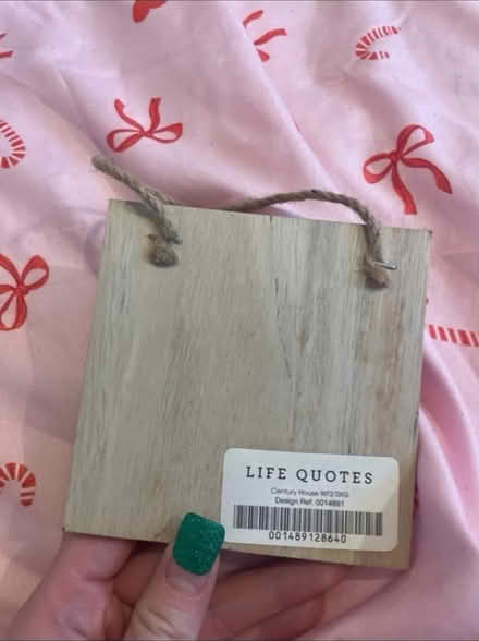 Photo of free Life Quotes Wall Sign Decor (Eynsham, OX29) #2