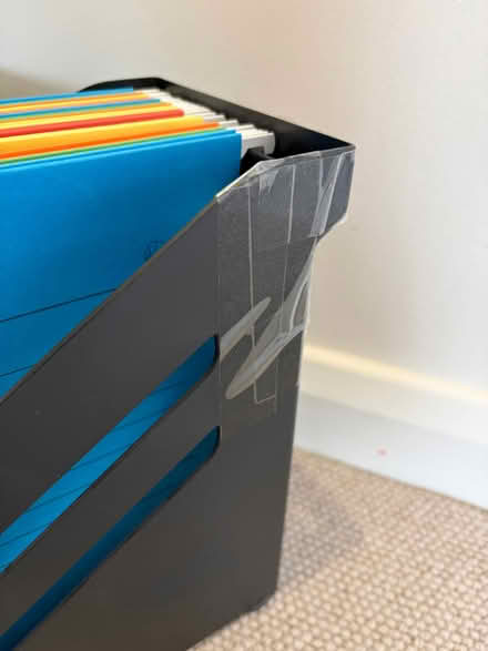 Photo of free A4 Suspension files with storage boxes (Linslade LU7) #2