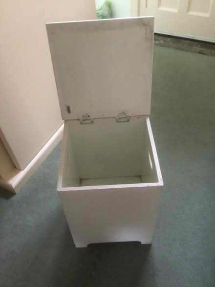 Photo of free Small wooden storage stool (B62 near Blackheath) #2