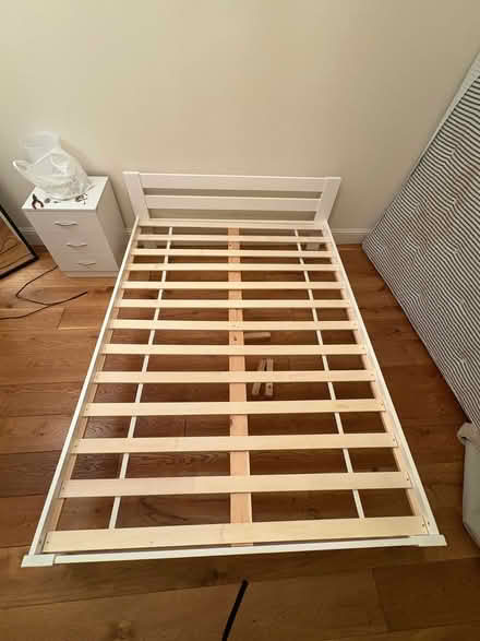Photo of free Double bed frame + mattress (Southwark SE1) #1