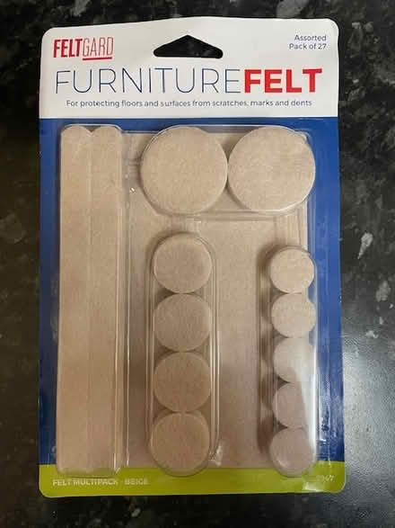 Photo of free Furniture Felt / Floor Protectors (Cambridge CB4) #1