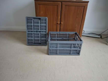 Photo of free Collapsible Crates x 4 (Darlington DL1) #1