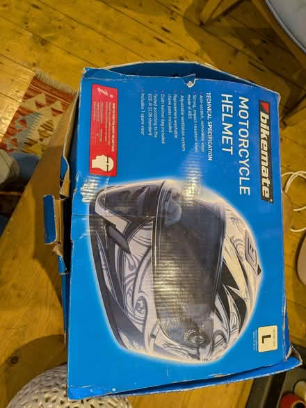 Photo of free Bikemate Motorbike helmet (Netherfield, Kendal LA9) #2