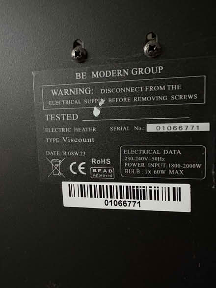 Photo of free Free standing electric heater (Nottingham NG5) #2