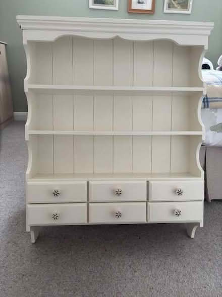 Photo of free Wall shelf unit - cream painted pine (Stanpit BH23) #2