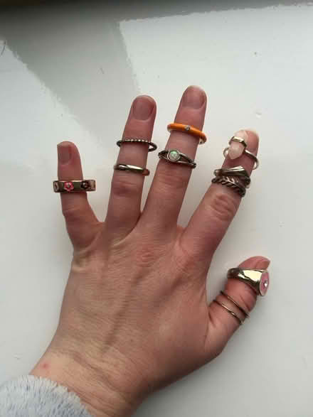 Photo of free Set of 10 small rings (Nether Edge S7) #1