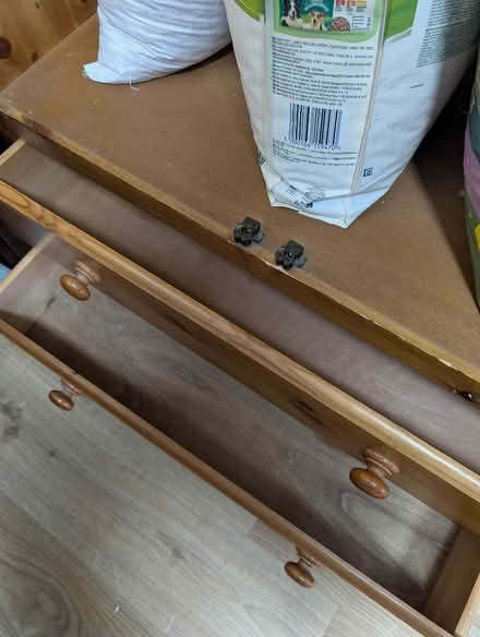 Photo of free Pine wardrobe with 2 doors. (Norton LD8) #3