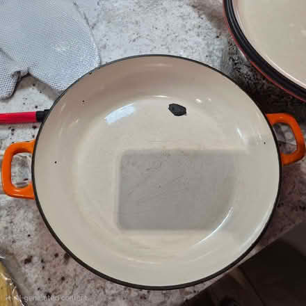 Photo of free Enamelled cast Iron pan (Eastbourne BN21) #1