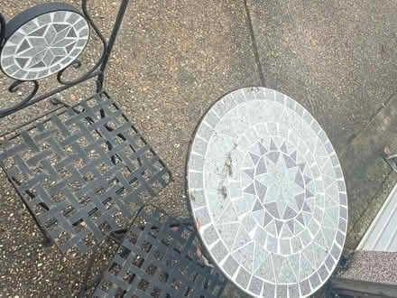 Photo of free Table and chairs outside garden (South Woodford E18) #2