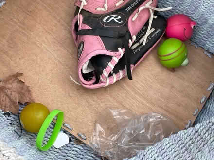 Photo of free Sand toys baskets baseball glove (16 G Street, San Rafael) #2