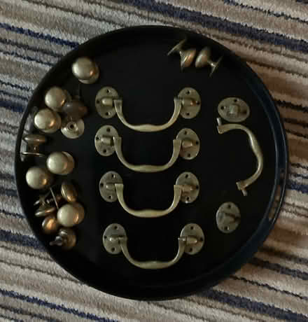 Photo of free Old Brass Knobs and Handles (Brockley, Lewisham) #1