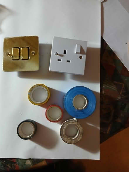 Photo of free Switches and electrical tape (West Malvern WR14) #1