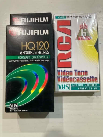 Photo of free Blank VHS tapes (Etobicoke North) #1