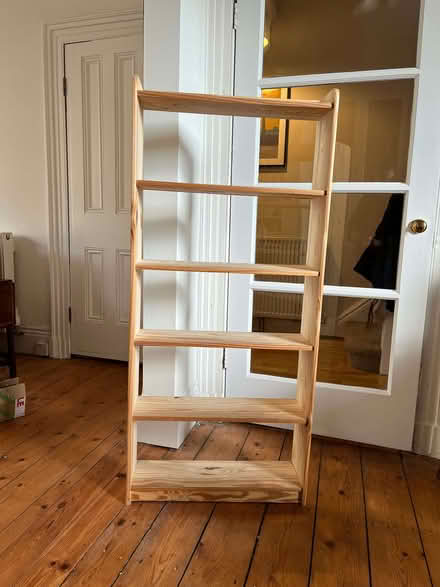 Photo of free Pine bookshelf (Central Lancaster LA1) #1